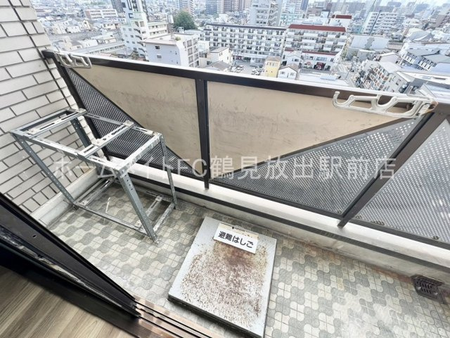 クイーンライフＩＭＡＺＵのバルコニー