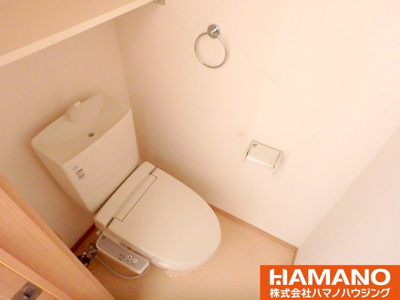 【トイレ】 | プレリュードＢ | 落ち着いたトイレです