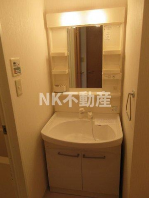 【洗面所】 | キューヴ（吉田賃貸） | 独立洗面台で身支度をすべて済ませてしまいましょう