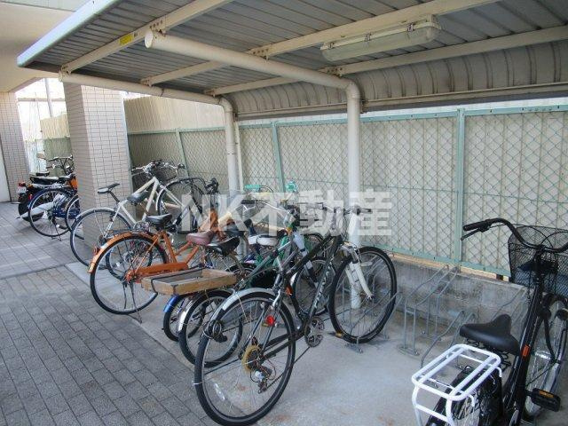 【その他】 | キューヴ（吉田賃貸） | 駐輪場です