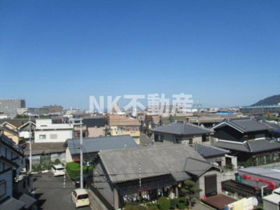 【展望】 | キューヴ（吉田賃貸） | 眺望です