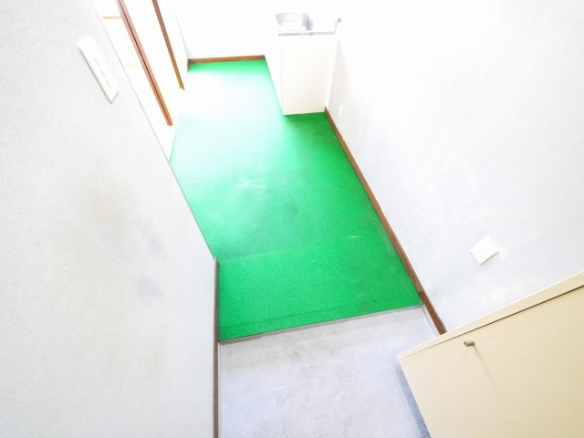 春日荘苑の玄関|シンプルで使いやすい玄関です