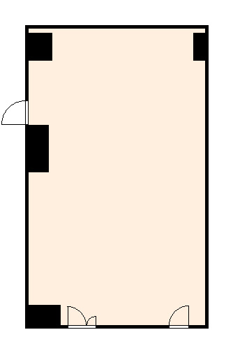 【間取り】 | コズミックスⅡ | ＯＡ床