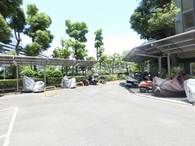 【その他共用部分】 | パークハイツ横浜 | バイク置場