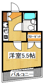 ベイステート安間の間取り