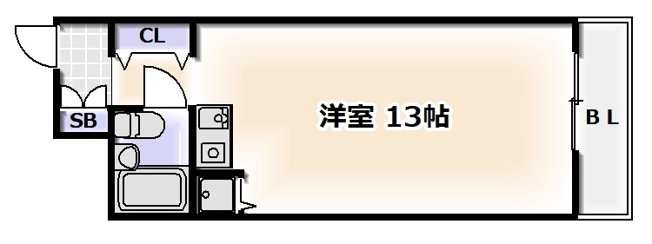 【間取り】 | ライオンズマンション難波南第2