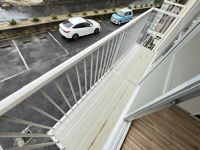 ナイティ池尻のバルコニー
