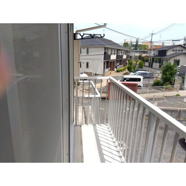 ナイティ池尻のバルコニー