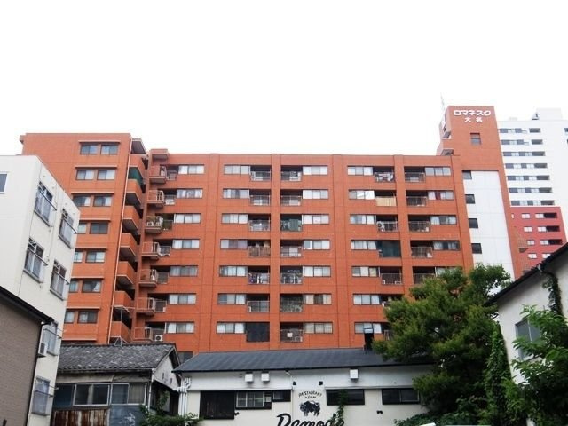 ロマネスク大名の外観|ロマネスク大名（2DK)
お洒落な外装タイル張り