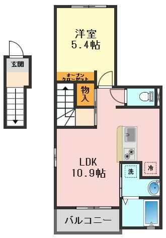 メイプルの間取り