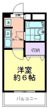 ＫＮマンションの間取り