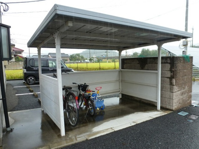 【その他共用部分】 | メルディアンＡ | 駐輪場です。