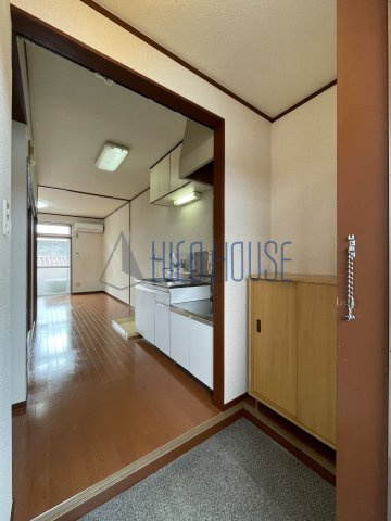 YSハイツ２の玄関|シンプルで使いやすい玄関です