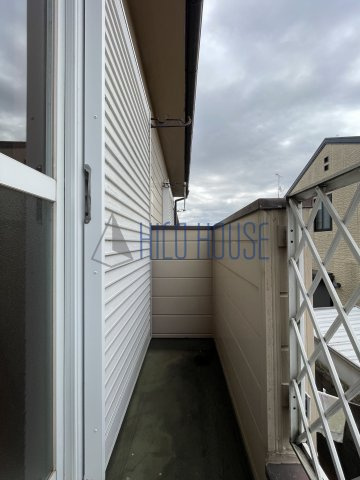 YSハイツ２のバルコニー