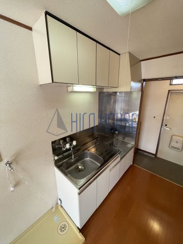 YSハイツ２のキッチン|お料理しやすいキッチンです