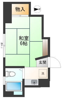 【間取り】 | 佐藤ビル | 佐藤ビル　コンビニやスーパー近くで買い物便利！日暮里駅から徒歩７分・三河島駅から徒歩9分。日暮里繊維街通りのすぐ近くです！鉄骨造り、４階建ての外観タイル張りマンション。