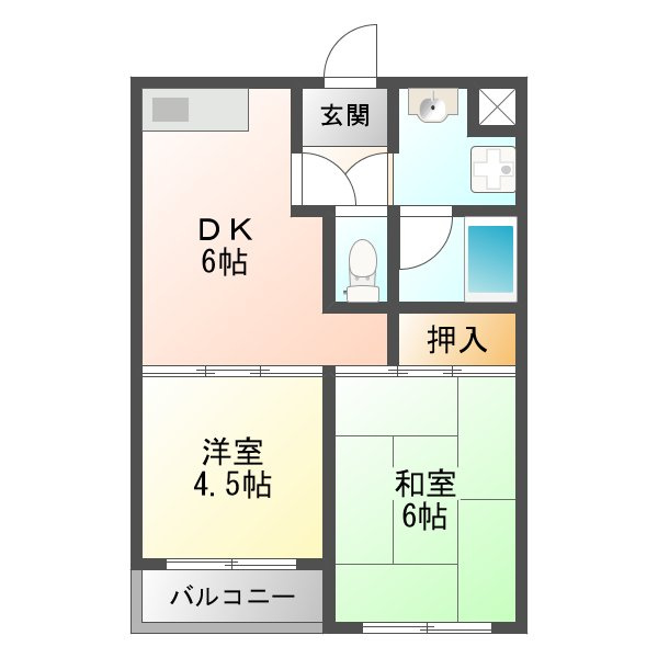 オークヒルズの間取り