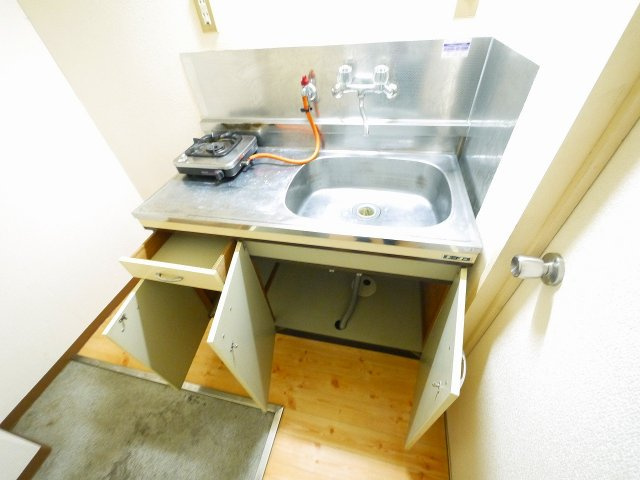 スコッチテリア三条のキッチン|使いやすいキッチンです