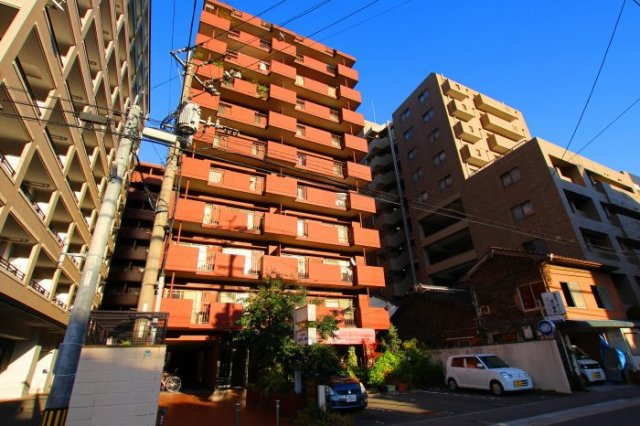 朝日プラザ薬院の外観|朝日プラザ薬院（1LDK）