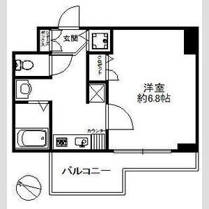 スワンズ神戸三宮イーストの間取り
