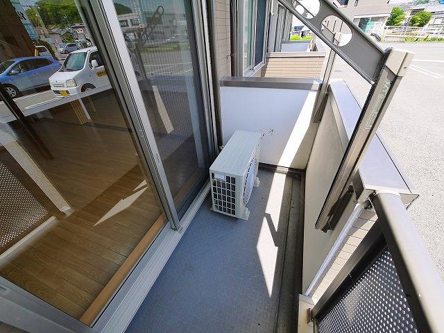 リバーサイド神田のバルコニー|バルコニー付きの物件です