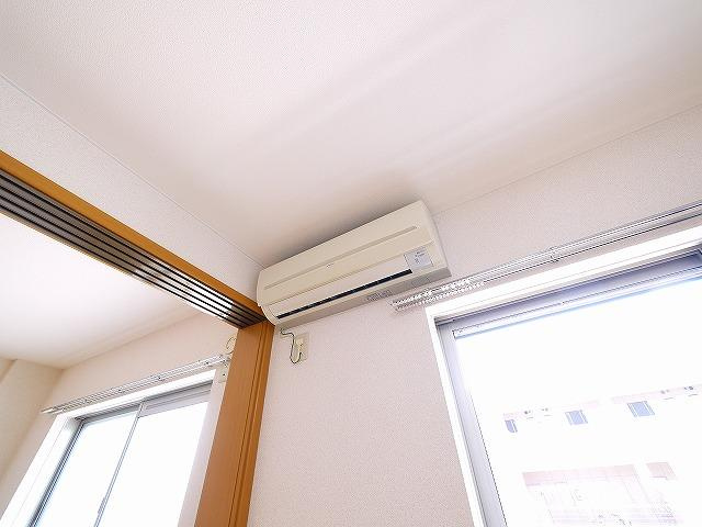 リバーサイド神田の設備|必須アイテムエアコン付いてます