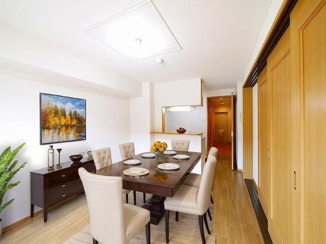 リバーサイド神田の居間・リビング|CGで家具等を配置したもので家具等は含まれません