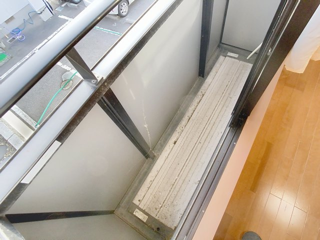 コーポ東海林のバルコニー