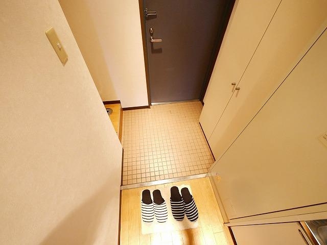 グリーンガーデンハイツの玄関|きれいな玄関です