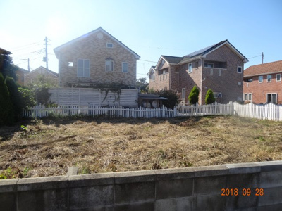 【外観】 | さいたま市緑区三室　敷地広々65坪の注文住宅用地　外壁総レンガ張り