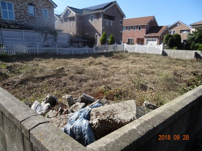 【外観】 | さいたま市緑区三室　敷地広々65坪の注文住宅用地　外壁総レンガ張り