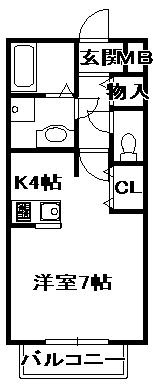 【間取り】 | メゾンエスポワール | メゾンエスポワール 