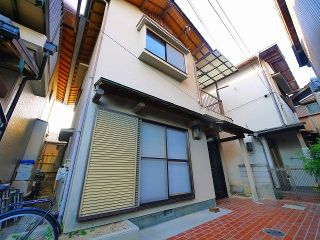 奈良市東九条町貸家（545-4）の外観|外観は落ち着いています
