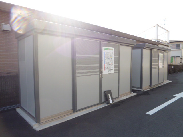 倉敷市老松町５丁目の賃貸マンションのその他共用部分|敷地内ゴミＳＴ