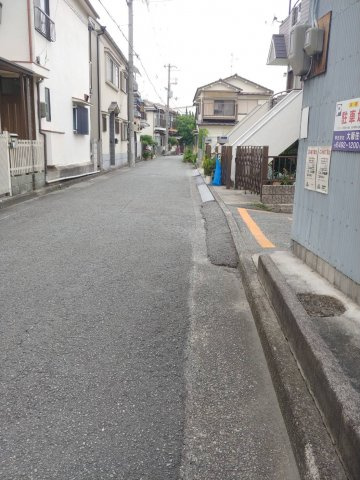 下坂部2丁目119-2シャッター付ガレージ【管理番号44】の周辺|北西