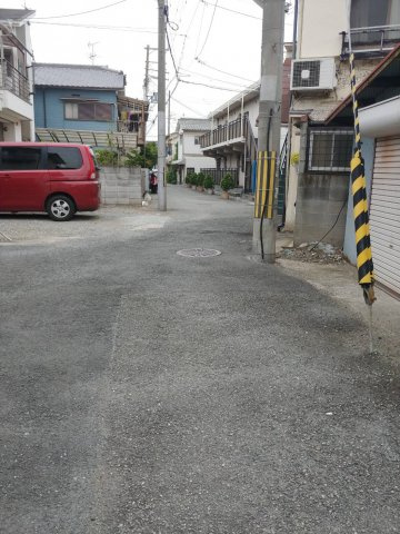 下坂部2丁目119-2シャッター付ガレージ【管理番号44】の周辺|北