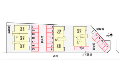 【区画図】 | エランドールＡ
