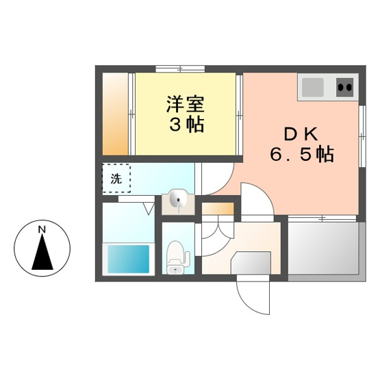 【間取り】 | ハーモニーテラス児玉Ⅳ | お問合せはなご家おもてなし不動産へ。ハーモニーテラス児玉D