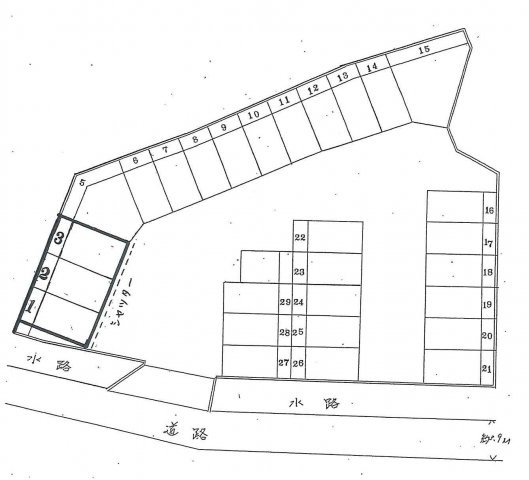 久々知3丁目53-1シャッター付ガレージ　管理番号35