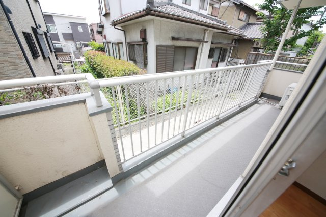 サンライトハイツのバルコニー