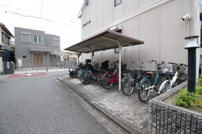 【その他共用部分】 | プランドール | ☆屋根付き駐輪場☆
