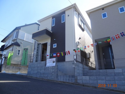 【前面道路含む現地写真】 | さいたま市緑区三室　住宅性能評価書付新築分譲住宅全2棟/残1棟 | 前面道路含む現地写真です