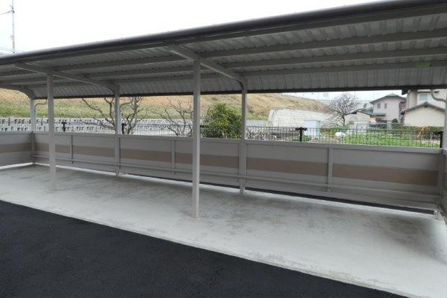 ラグゼールⅡのその他共用部分|自転車置き場