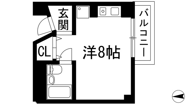 【間取り】 | ロイヤルコート上池田