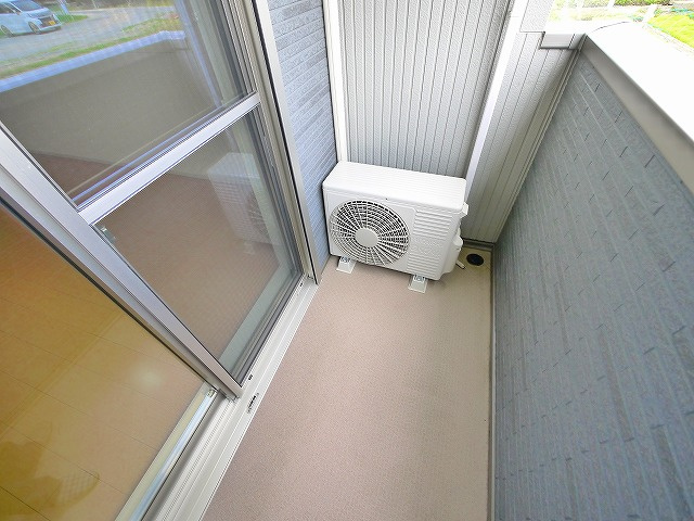 ソレイユ（田町）のバルコニー|陽当たり良好なバルコニーです