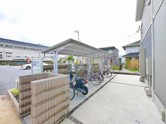 ソレイユ（田町）のその他共用部分|自転車置き場です