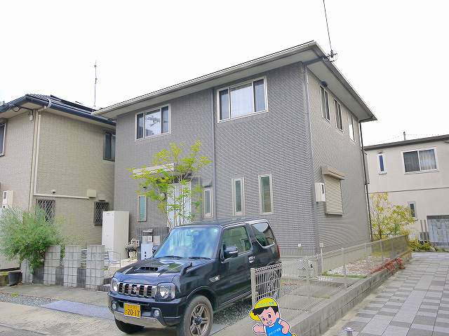 岩室町戸建の外観|外観もきれいです