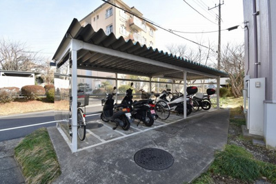 【その他共用部分】 | 竹山団地4325号棟 | 駐輪場・バイク置場