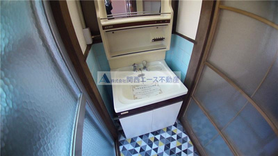 【洗面所】 | 吉田６丁目貸家