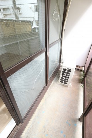 キャッスルロゼのバルコニー